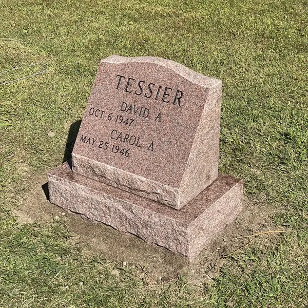 Slant monument example