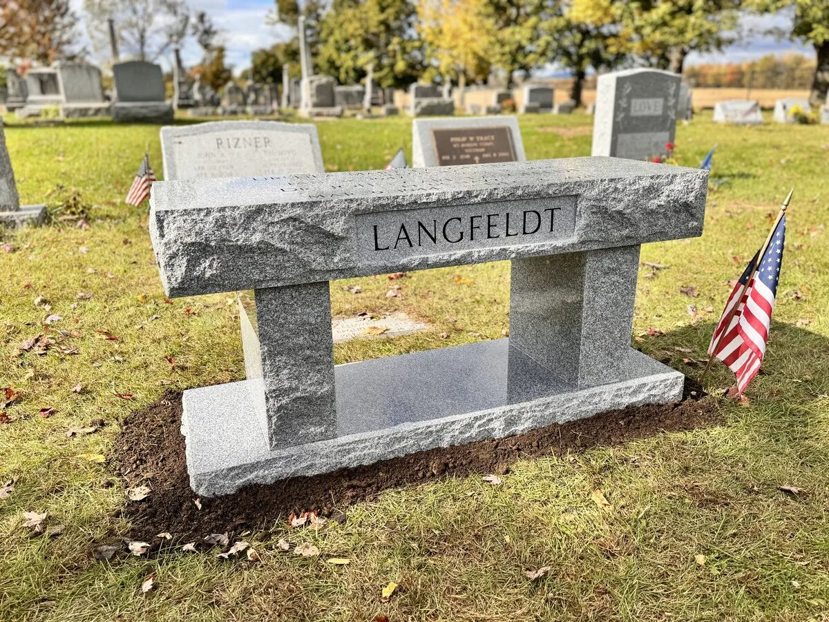 Bench Memorials example